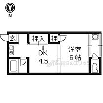 井上マンション 3C ｜ 京都府長岡京市開田１丁目（賃貸マンション1K・3階・30.36㎡） その2