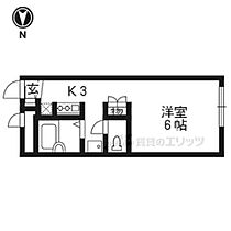 京都府京都市伏見区片原町（賃貸アパート1K・2階・20.37㎡） その2