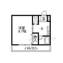 京都府久世郡久御山町島田堤外（賃貸マンション1K・3階・30.00㎡） その2