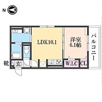 京都府京都市右京区西京極殿田町（賃貸アパート1LDK・2階・39.77㎡） その2