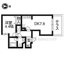 京都府京都市下京区夷馬場町（賃貸マンション1LDK・1階・31.05㎡） その2