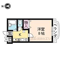 京都府京都市伏見区深草フチ町（賃貸マンション1K・3階・23.46㎡） その2