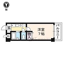 京都府京都市伏見区東町（賃貸マンション1K・4階・21.12㎡） その2