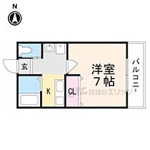 桂東ビル 202 ｜ 京都府京都市西京区桂野里町（賃貸マンション1K・2階・22.68㎡） その2