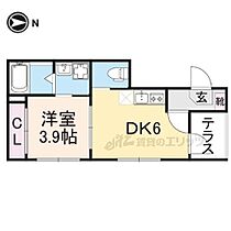 京都府京都市伏見区深草柴田屋敷町（賃貸アパート1DK・3階・26.06㎡） その2