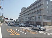 洛西シミズ病院まで50メートル