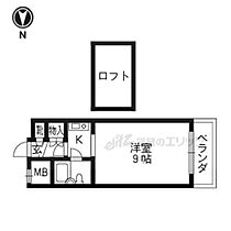 グランドハイツ津田 316 ｜ 京都府京都市伏見区向島津田町（賃貸マンション1K・3階・29.10㎡） その2