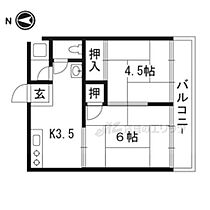 里尻スカイハイツ 201 ｜ 京都府宇治市宇治里尻（賃貸アパート2K・2階・30.00㎡） その2