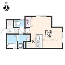 京都府京都市伏見区深草西浦町3丁目（賃貸アパート1R・1階・26.85㎡） その2