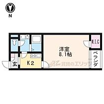 レオネクストコンフォール百々 105 ｜ 京都府京都市山科区西野山百々町（賃貸アパート1K・1階・26.09㎡） その2