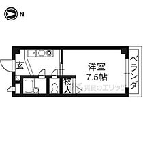 京都府長岡京市長岡1丁目（賃貸マンション1K・2階・22.80㎡） その2