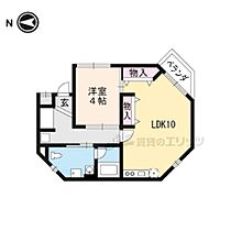 京都府京都市山科区大宅御所田町（賃貸マンション1LDK・2階・36.60㎡） その2