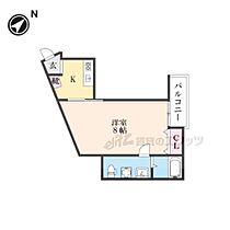 京都府京都市山科区大宅古海道町（賃貸アパート1K・2階・19.64㎡） その2