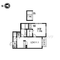 シャーメゾン栄耀 201 ｜ 京都府京都市伏見区竹田北三ツ杭町（賃貸アパート1LDK・2階・45.66㎡） その2