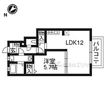 LAND PARK 横大路Ａ棟 A102 ｜ 京都府京都市伏見区横大路菅本（賃貸アパート1LDK・1階・42.01㎡） その2