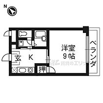 京都府京都市伏見区桃山町因幡（賃貸マンション1K・1階・29.32㎡） その1