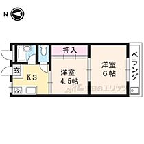 京都府京都市伏見区深草新門丈町（賃貸マンション2K・1階・30.00㎡） その2