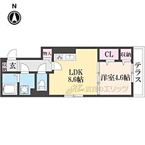 D-ROOM富野乾垣内 102 ｜ 京都府城陽市富野（賃貸アパート1LDK・1階・35.66㎡） その2