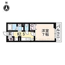 京都府京田辺市東古森（賃貸アパート1K・2階・26.11㎡） その2