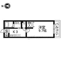 シェルグラン京田辺 106 ｜ 京都府京田辺市田辺鳥本（賃貸マンション1K・1階・29.90㎡） その2