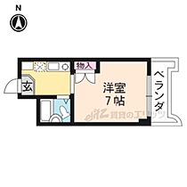 ジュネス神楽田 211 ｜ 京都府宇治市小倉町神楽田（賃貸マンション1K・2階・18.00㎡） その1