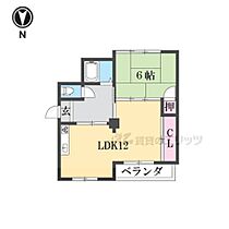 京都府京都市山科区東野八代（賃貸マンション1LDK・2階・38.88㎡） その2