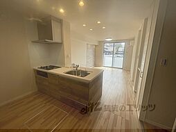 京阪本線 藤森駅 徒歩15分の賃貸アパート 1階2LDKのリビング/ダイニング