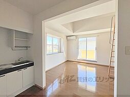 JR片町線(学研都市線) 京田辺駅 徒歩4分の賃貸アパート 2階1DKのリビング/ダイニング