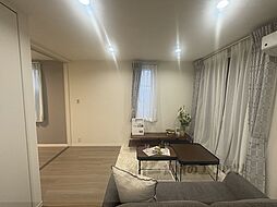 京都地下鉄東西線 椥辻駅 徒歩6分の賃貸アパート 1階1LDKのリビング/ダイニング