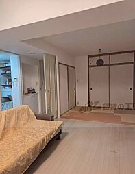 JR奈良線 黄檗駅 徒歩6分の賃貸マンション 3階2LDKのリビング/ダイニング