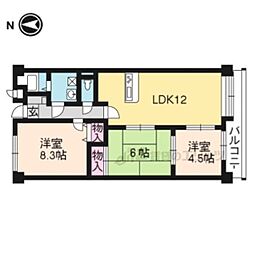 グランK'S 3LDKの間取図画像