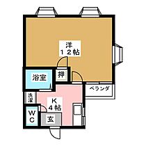 クオリティハウス若宮Ａ棟 205 ｜ 長野県長野市若宮１丁目（賃貸アパート1K・2階・33.00㎡） その2