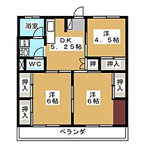 エコーハイツ小林 205 ｜ 長野県長野市大字高田（賃貸マンション3DK・2階・51.44㎡） その2