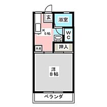 ベルエポックいなだ 103 ｜ 長野県長野市稲田２丁目（賃貸アパート1K・1階・24.00㎡） その2