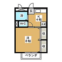 ハピネスＳ・Ｏ　A 201 ｜ 長野県長野市西和田１丁目（賃貸マンション1K・2階・28.98㎡） その2