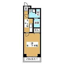 リバーサイドタワー　ＲＳＴ 203 ｜ 長野県長野市青木島１丁目（賃貸マンション1K・2階・27.28㎡） その2