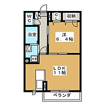 エクラージュ 102 ｜ 長野県長野市松代町松代（賃貸アパート1LDK・1階・44.33㎡） その2