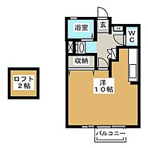 セトル裾花 202 ｜ 長野県長野市大字安茂里（賃貸アパート1R・2階・29.25㎡） その2