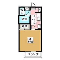 ラ・フォーレあおき 101 ｜ 長野県長野市稲里町中氷鉋（賃貸アパート1K・1階・26.93㎡） その2