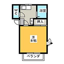 フォーブルＹ－1 201 ｜ 長野県長野市大字川合新田（賃貸アパート1K・2階・24.76㎡） その2