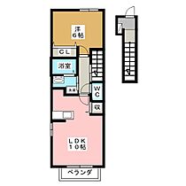 ジュネスメゾン 202 ｜ 長野県長野市篠ノ井二ツ柳（賃貸アパート1LDK・2階・42.37㎡） その2