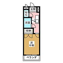 エルパラシオ 205 ｜ 長野県長野市若里４丁目（賃貸マンション1K・2階・22.35㎡） その2