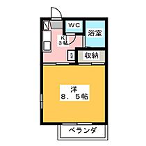 ディアスさくら　Ｓ棟 105 ｜ 長野県長野市大字鶴賀七瀬中町（賃貸アパート1K・1階・25.52㎡） その2