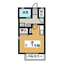 ＲＯＹＴＯＮハイツあらい 102 ｜ 長野県長野市篠ノ井二ツ柳（賃貸アパート1R・1階・22.68㎡） その2