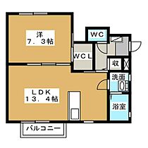 シェリール　Ａ棟 102 ｜ 長野県長野市大字稲葉日詰（賃貸アパート1LDK・1階・51.17㎡） その2