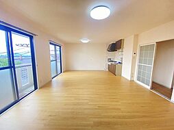 セジュール中道 201 2階2LDKのリビング/ダイニング