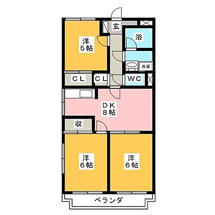 ベルクレール塩入_間取り_0