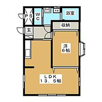 メルベージュS棟 202 ｜ 長野県松本市大字岡田下岡田（賃貸マンション1LDK・2階・46.00㎡） その2