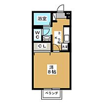 シュヴァルベ北松本 105 ｜ 長野県松本市白板１丁目（賃貸アパート1K・1階・26.71㎡） その2