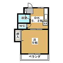 アビタシオン　ハラ 105 ｜ 長野県松本市大字惣社（賃貸マンション1DK・1階・29.57㎡） その2